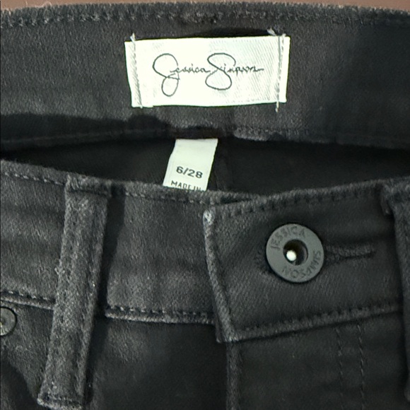 Jessica Simpson Charcoal Denim Pants - Picture 1 of 1